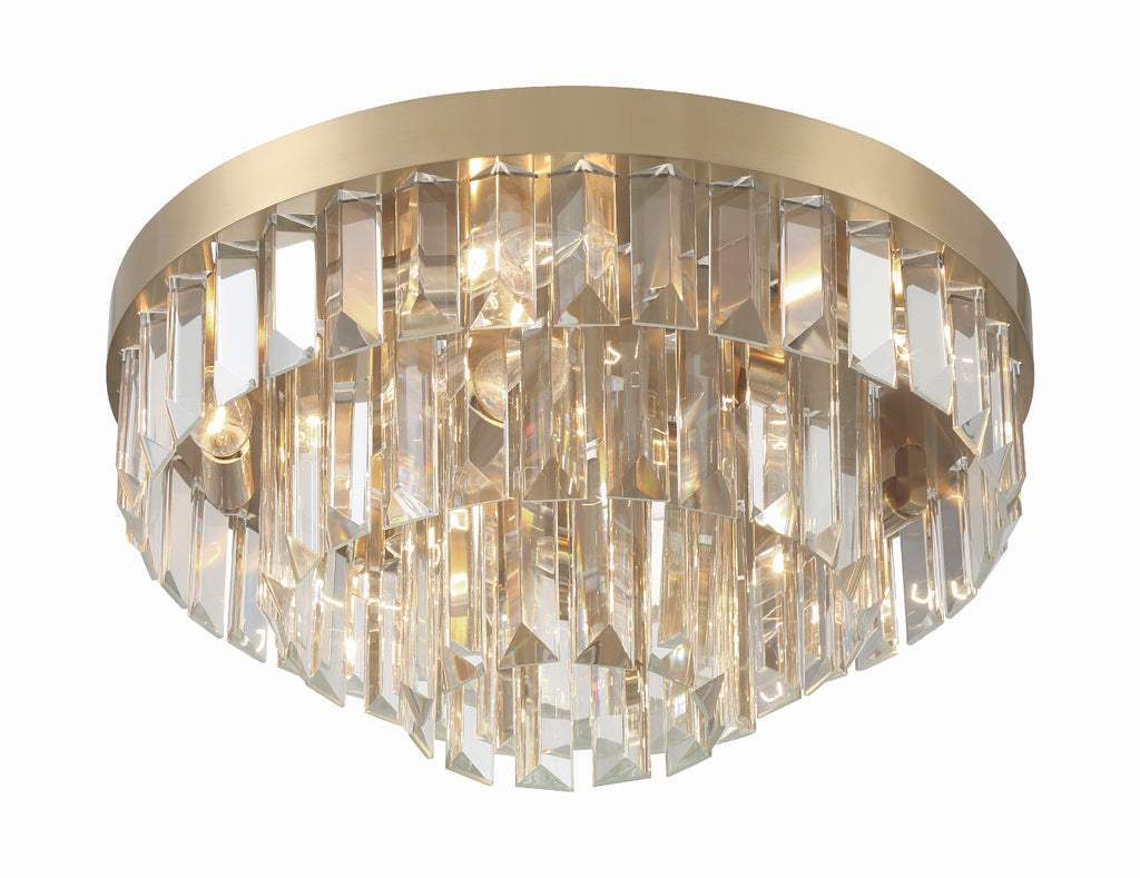 Hayes 8 Light 18.00 inch Flush Mount