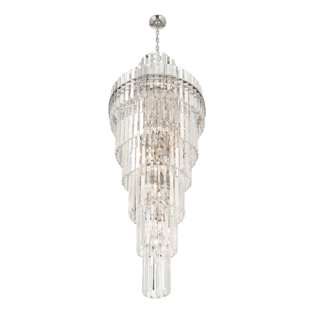 Hayes Multi-Layer Crystal 31 Light Chandelier