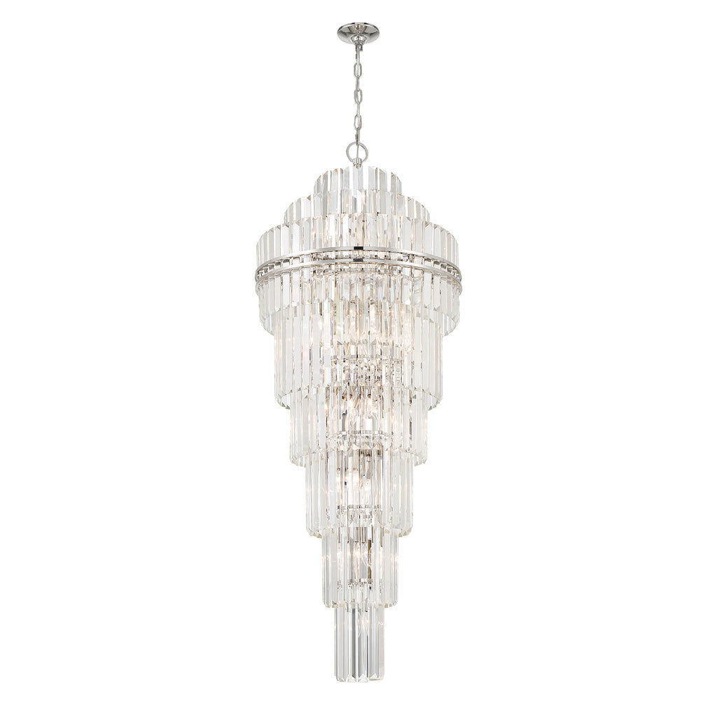 Hayes Multi-Layer Crystal 31 Light Chandelier