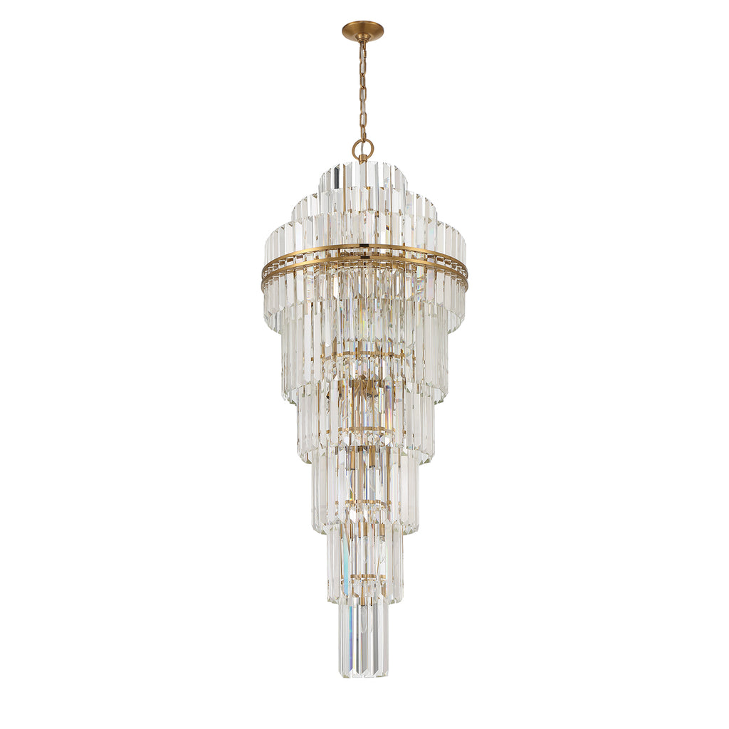 Hayes Multi-Layer Crystal 31 Light Chandelier