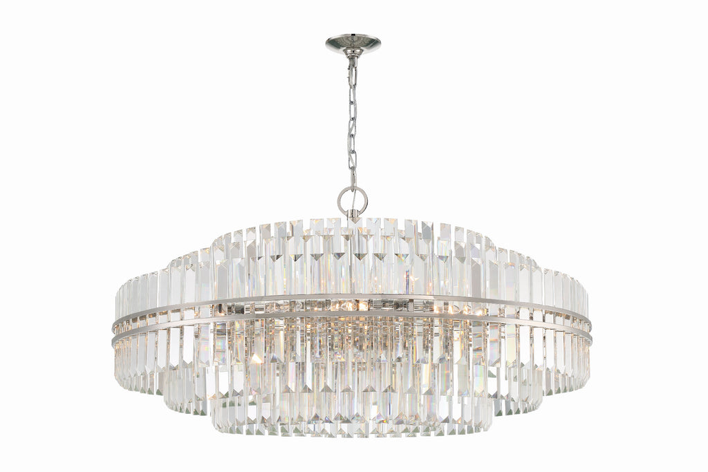 Hayes Round Crystal 32 Light Chandelier