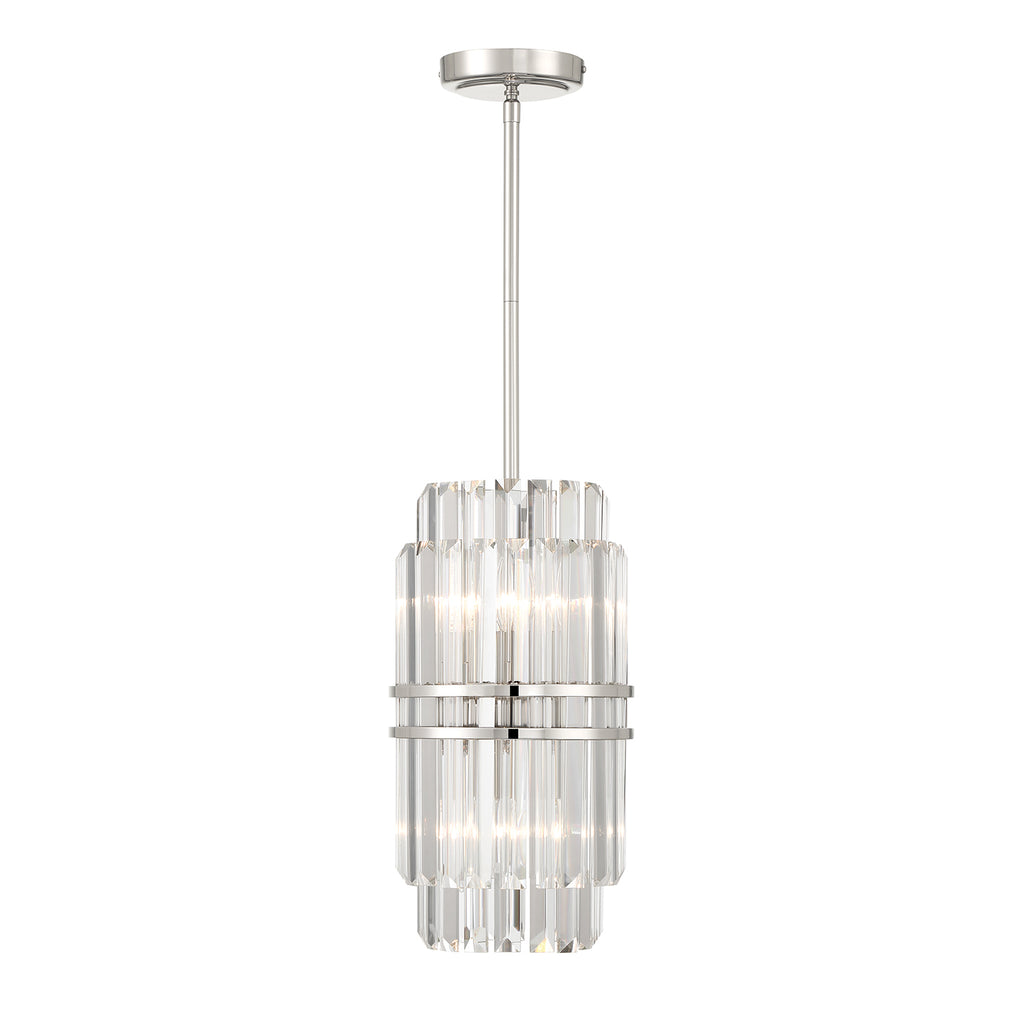 Hayes Round Crystal 4 Light Chandelier