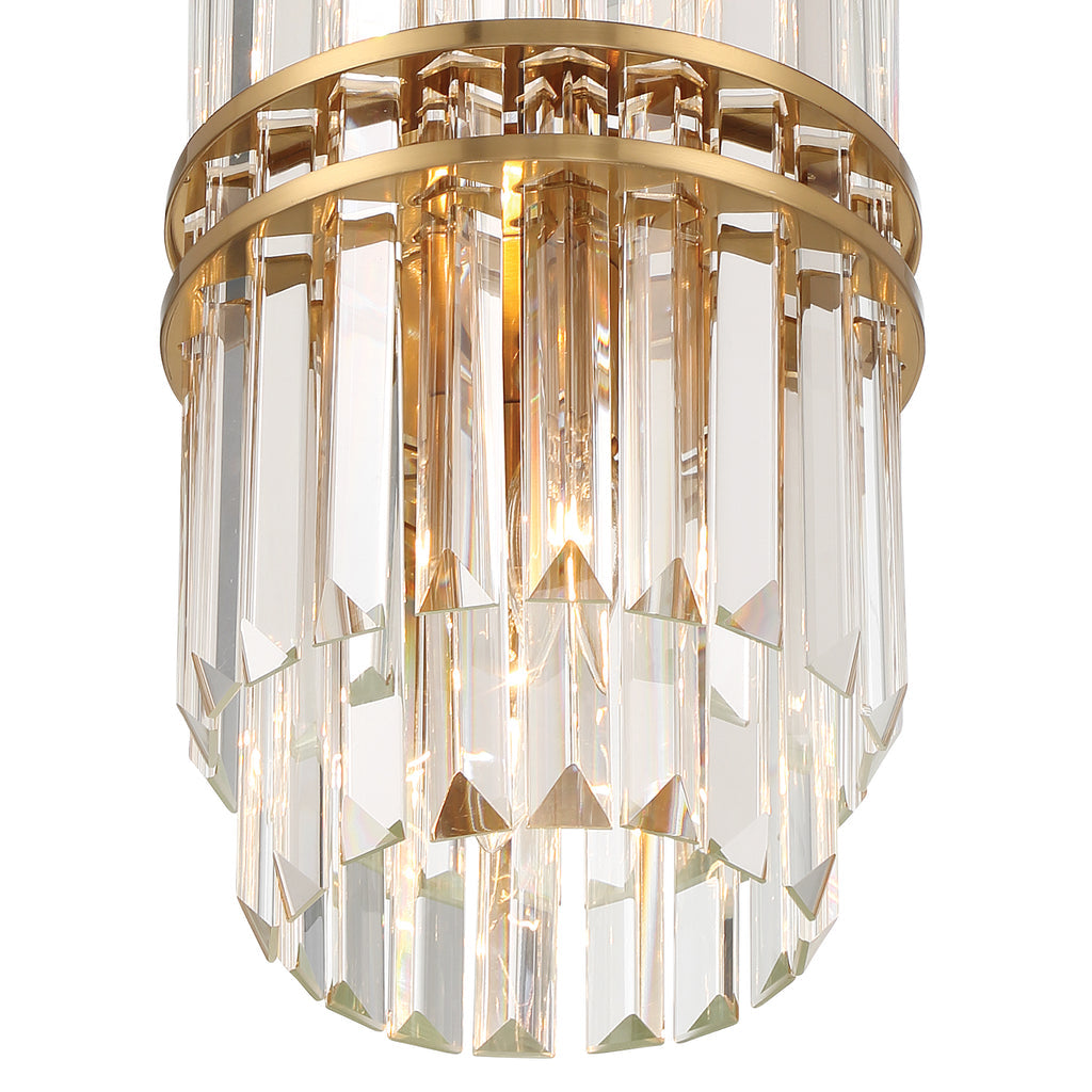 Hayes Round Crystal 4 Light Chandelier