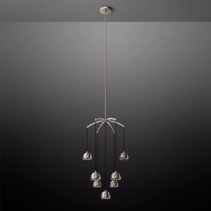 Hemisphere Round Chandelier 36''