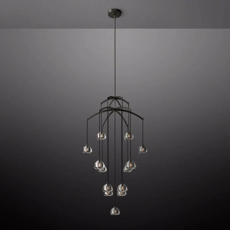 Hemisphere Round Chandelier 48''