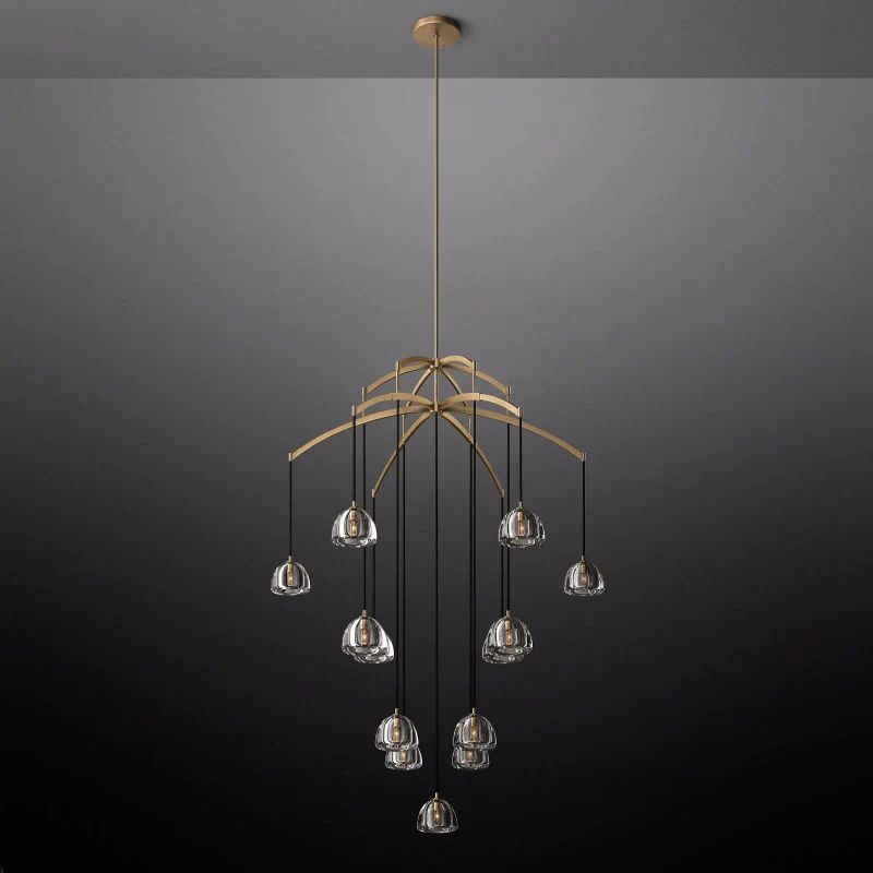 Hemisphere Round Chandelier 48''