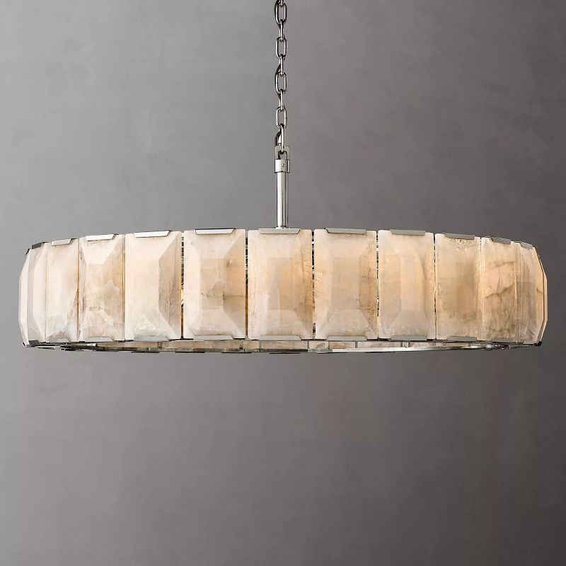 Paula Calcite Round Chandelier