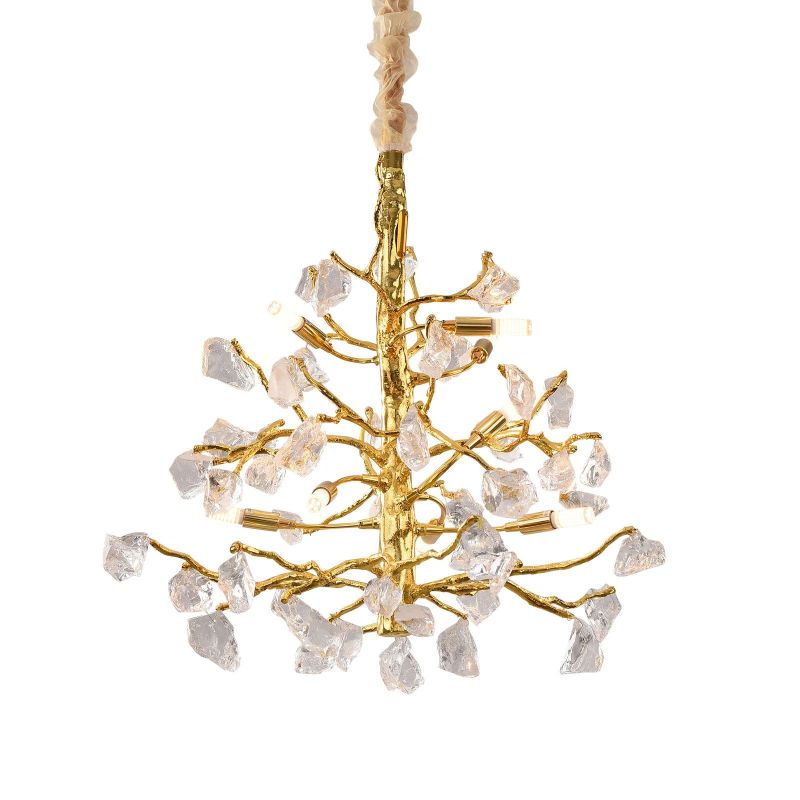 Jacky Glass Branch Chandelier