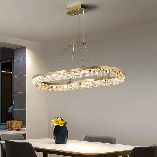 Julian Modern Crystal Dining Room Chandelier