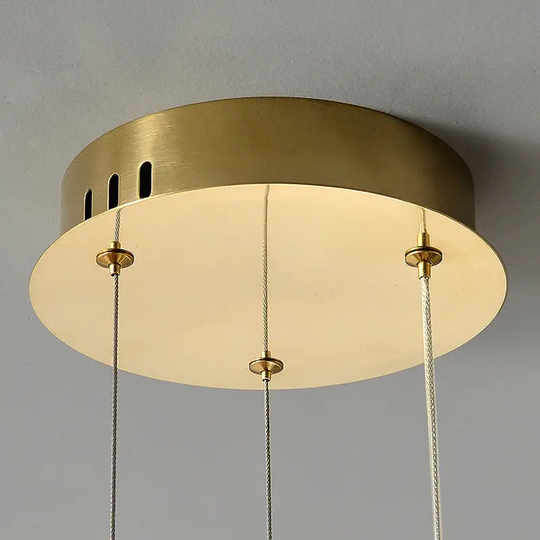 Julian Modern Crystal Round Chandelier