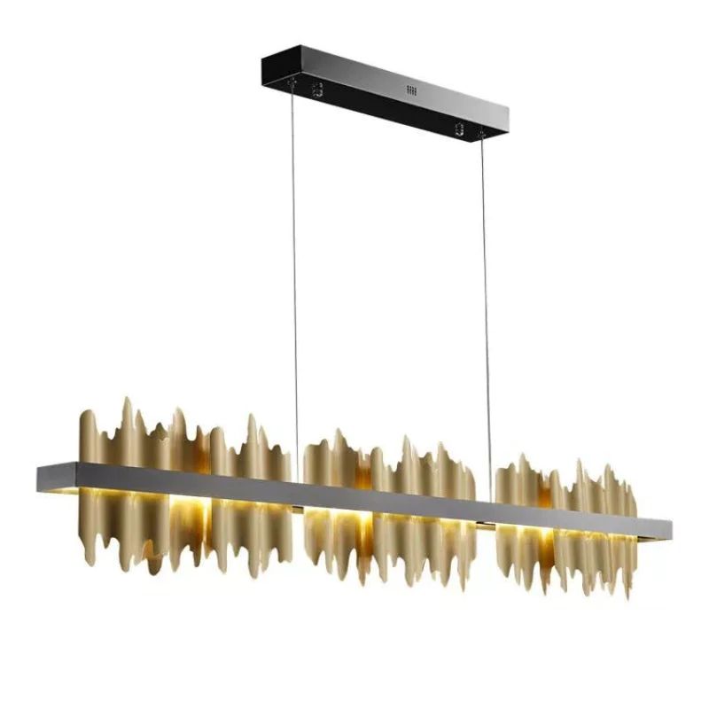 Elvira Modern Sculpture Linear Chandelier