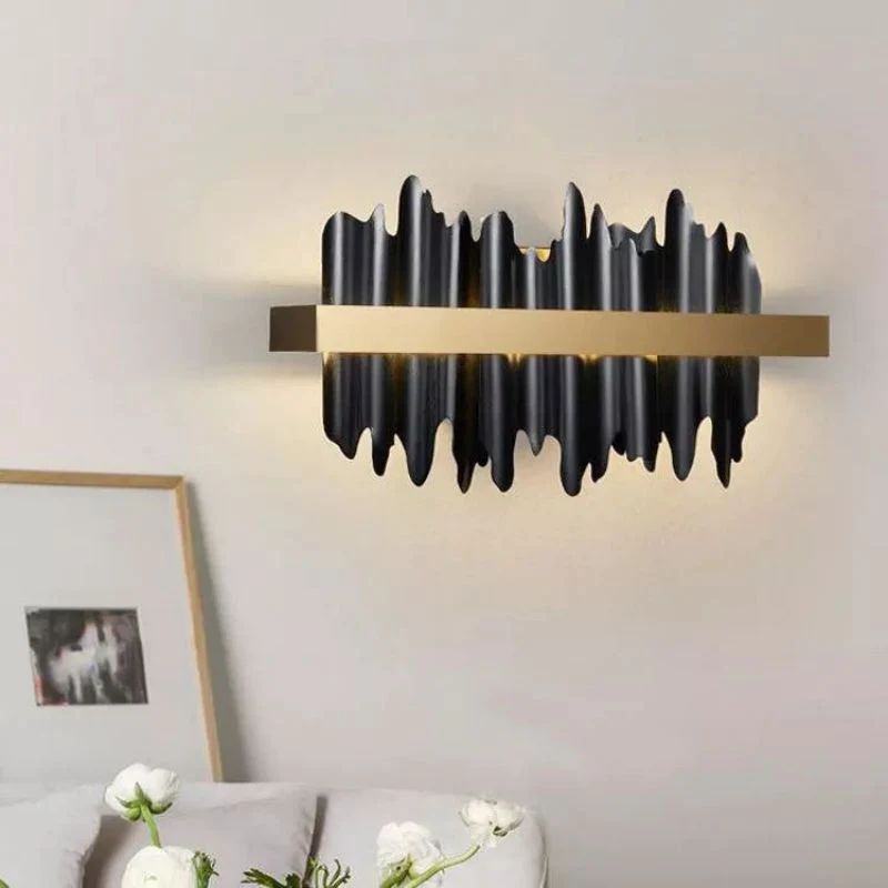 Elvira Modern Sculpture Wall Sconce