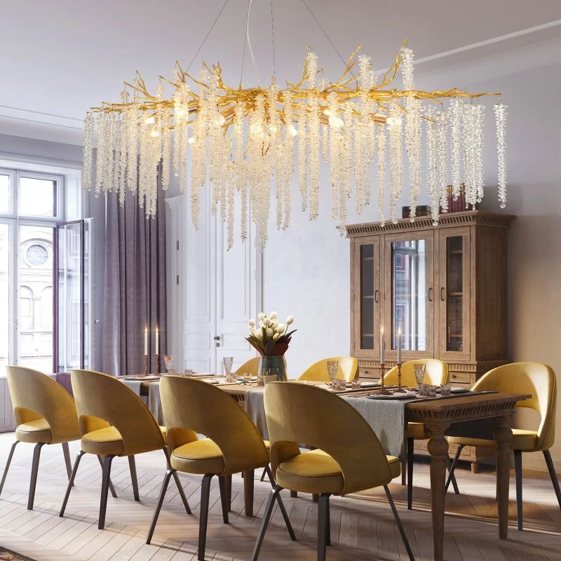 Eileen White Branch Chandelier