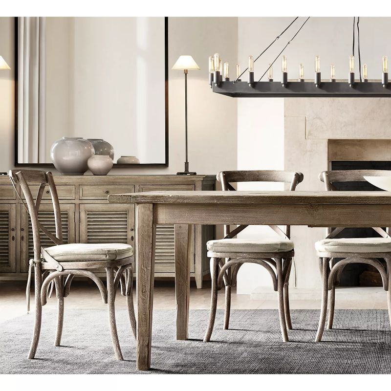 Lalania Vintage Filament Rectangular Chandelier 52''