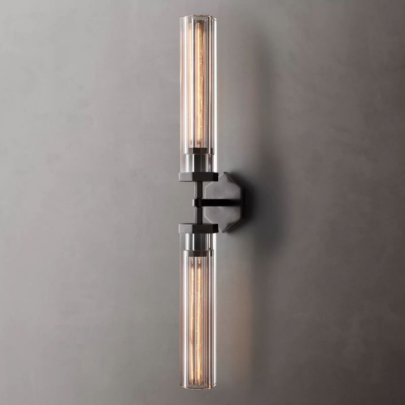 Lambert Hexagonal Grand Linear Sconce