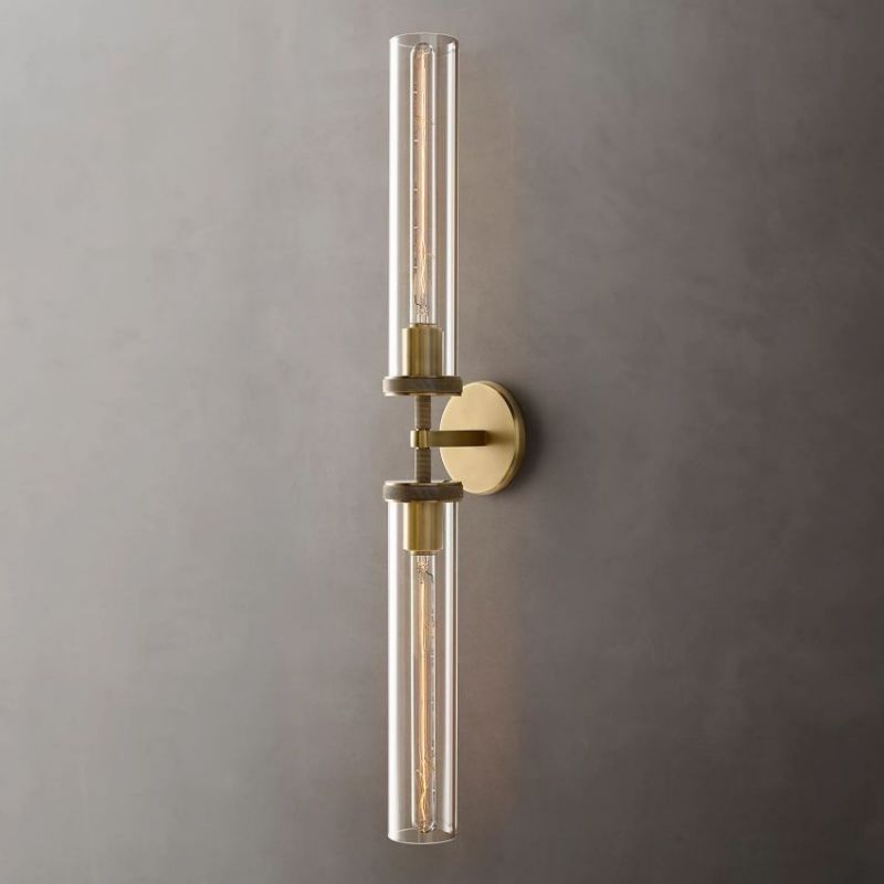 Lambert Knurled Grand Linear Sconce