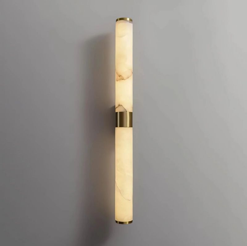 Line Alabaster Wall Sconce