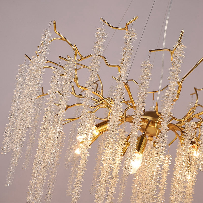 Eileen Crystal Branch Chandelier