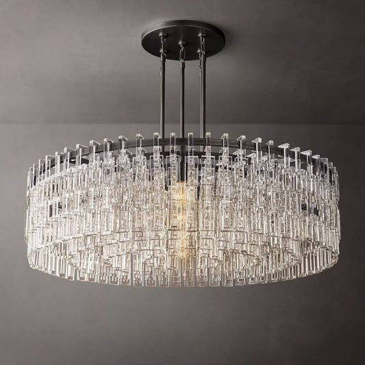 Maggie Crystal Round Chandelier 48"