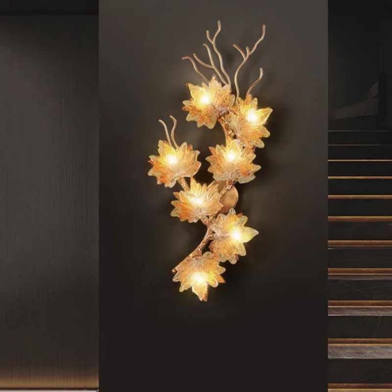 Jessie Glass Wall Sconce