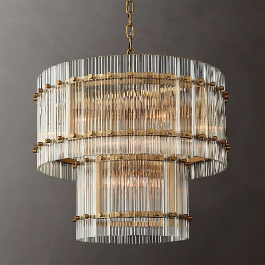 Mervin 2-Tier Round Chandelier 22"