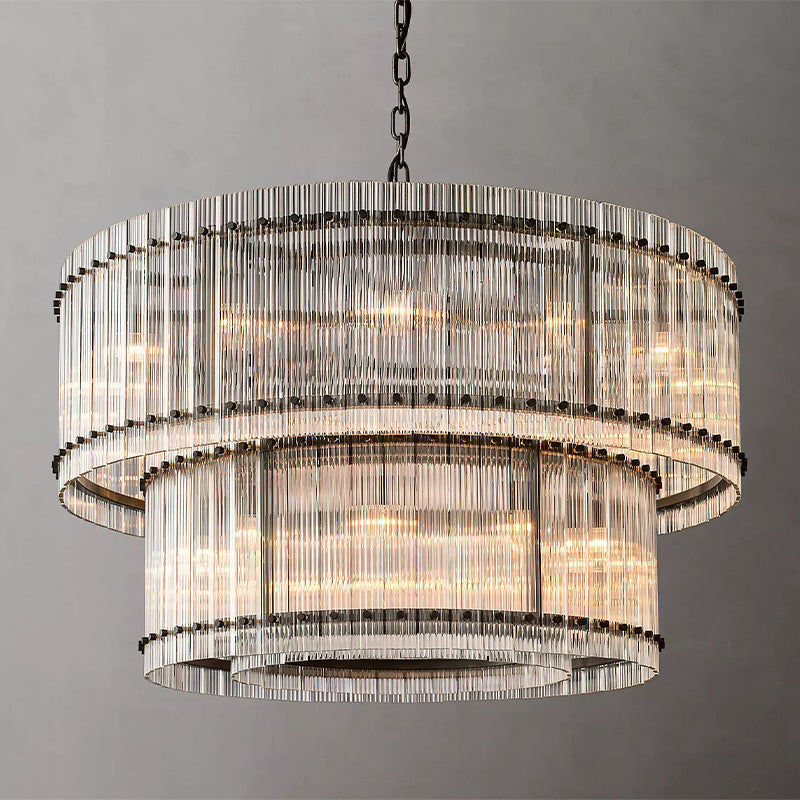 Mervin 2-Tier Round Chandelier 48"