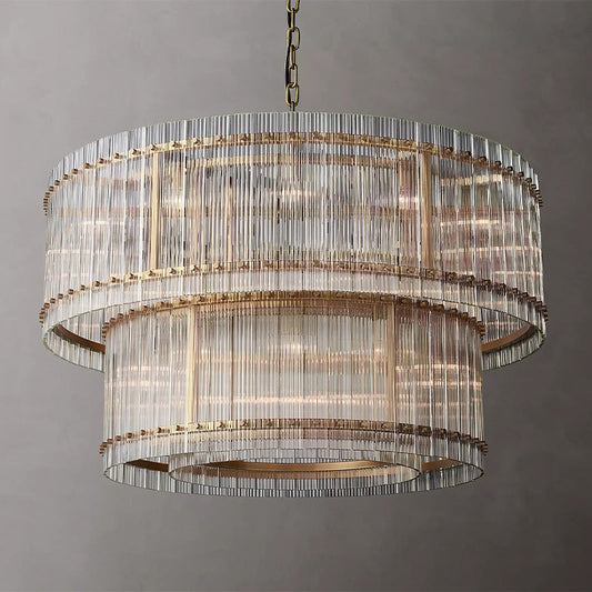 Mervin 2-Tier Round Chandelier 48"