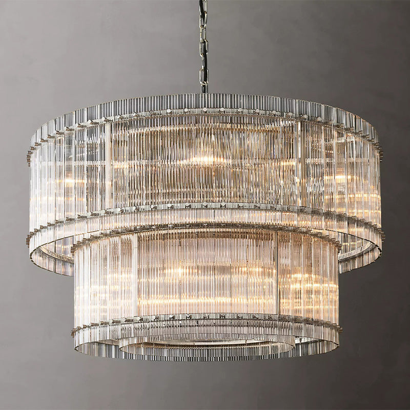 Mervin 2-Tier Round Chandelier 48"