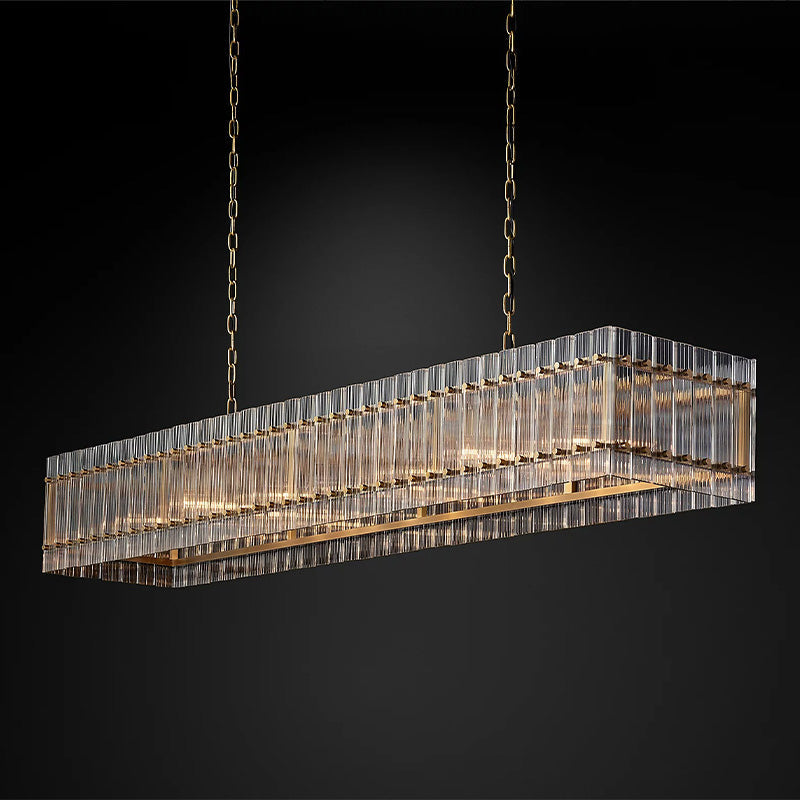 Mervin Rectangle Chandelier 54"