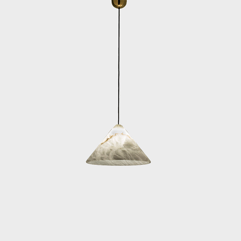 Modern Alabaster Kitchen Island Pendant Light