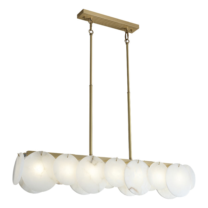 Modernity Alabaster Linear Chandelier