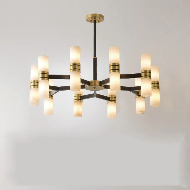 Moral Alabaster Round chandelier