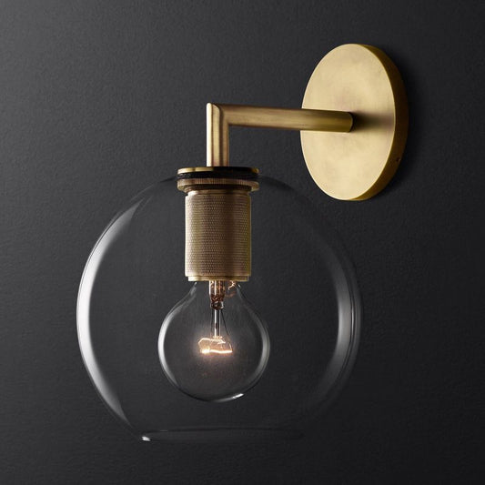 Navier Globe Shade Sconce