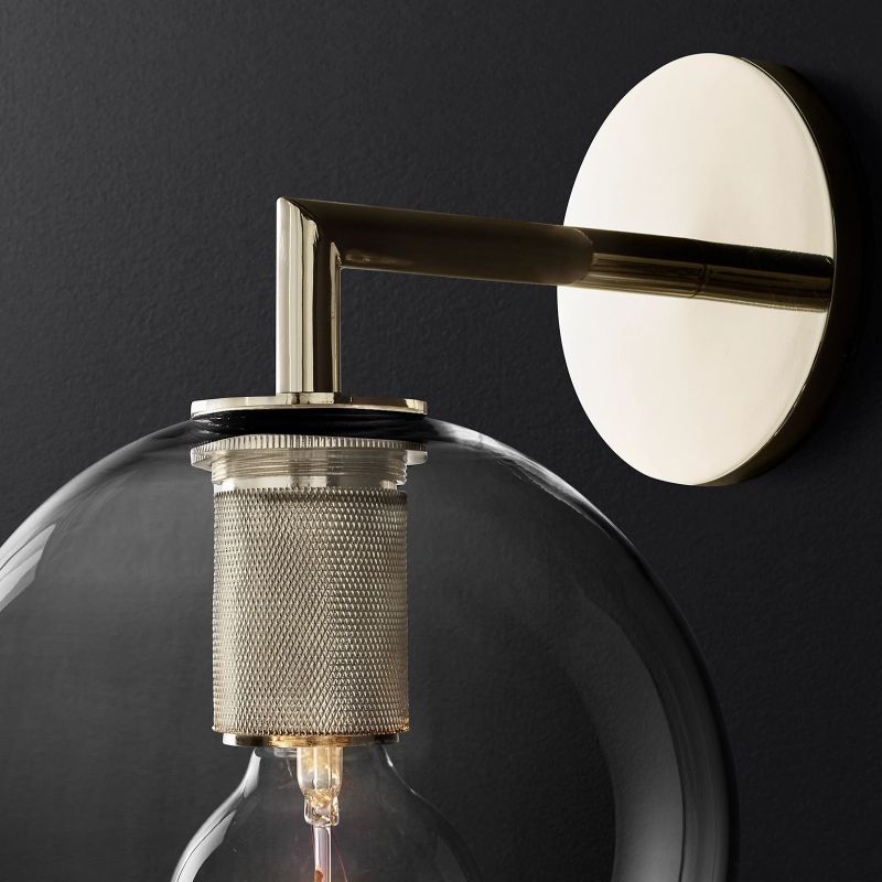 Navier Globe Shade Sconce