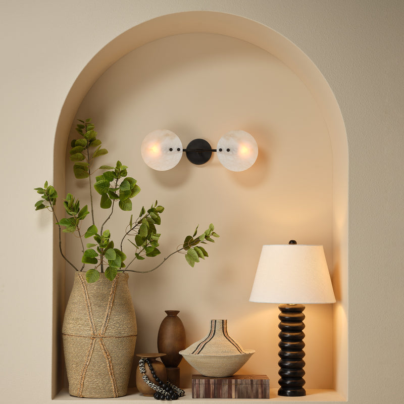 Oracle Alabaster Sconce