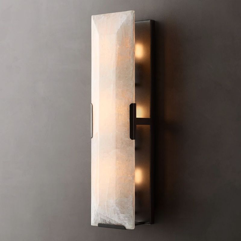 Paula Calcite Linear Sconce