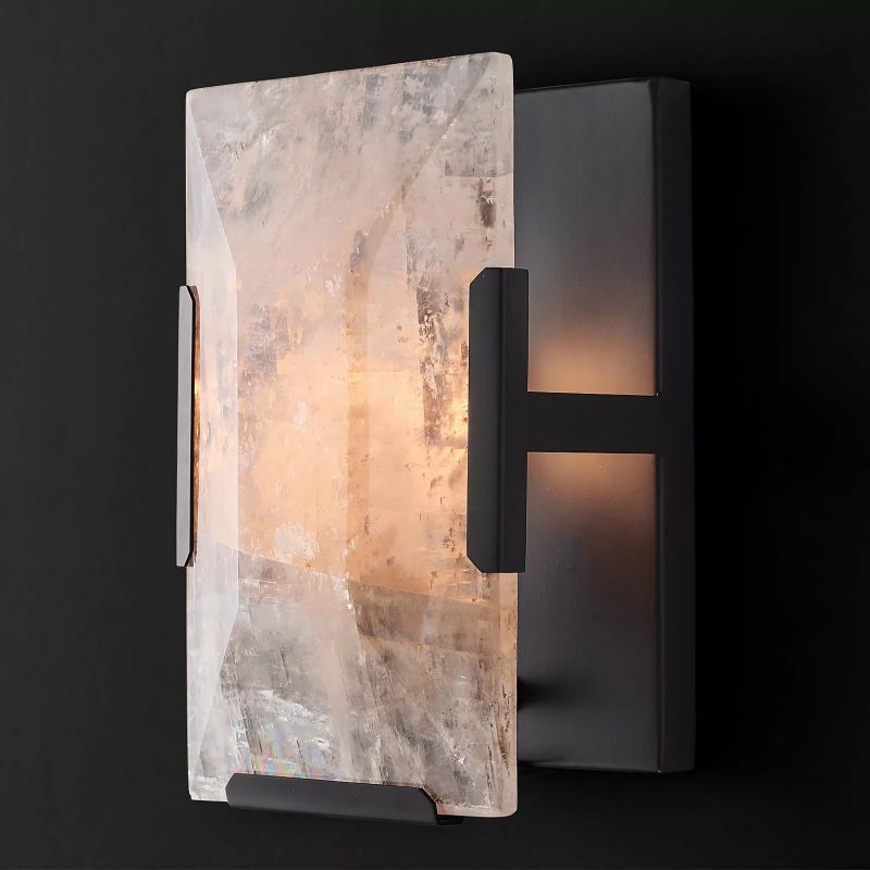 Paula Calcite Short Wall Sconce