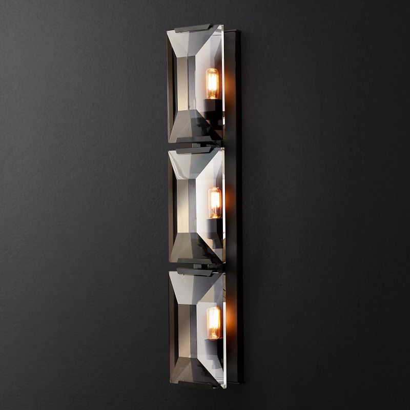 Paula Crystal Triple Wall Sconce