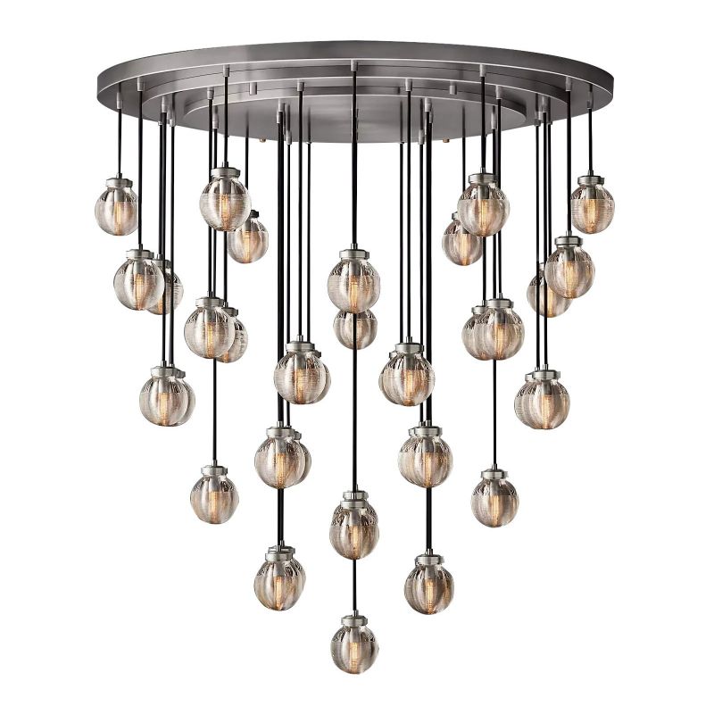 Popular Pearl Ball Round Chandelier 48"