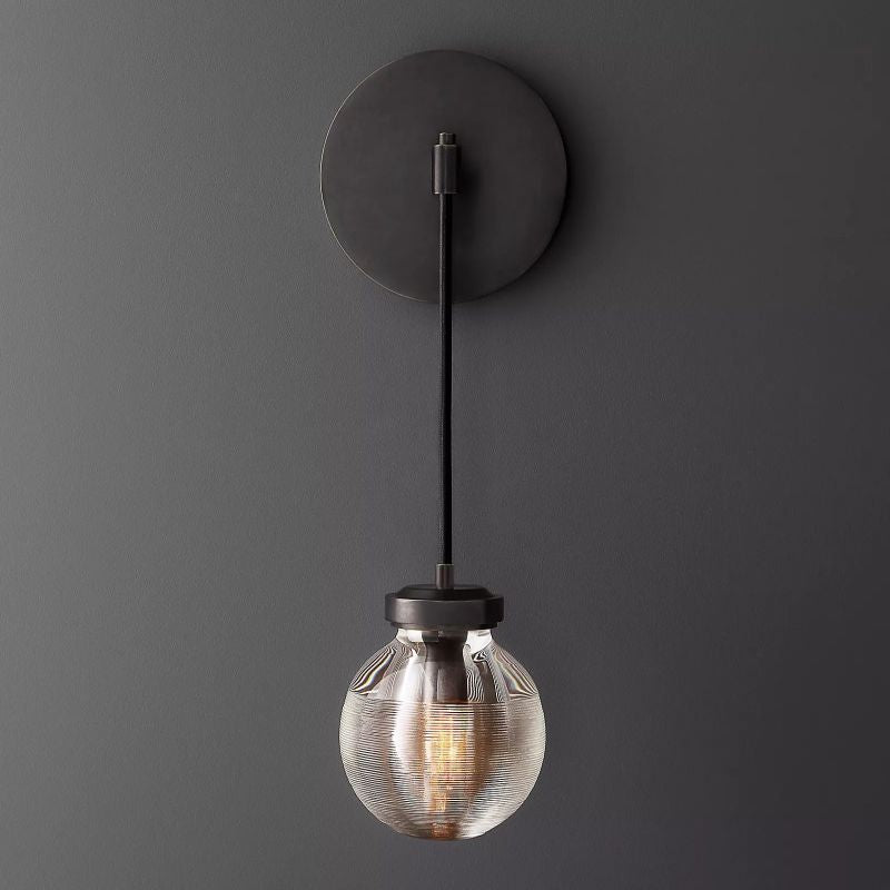 Popular Pearl Glass Ball Single-Head Wall Sconce(Cord)