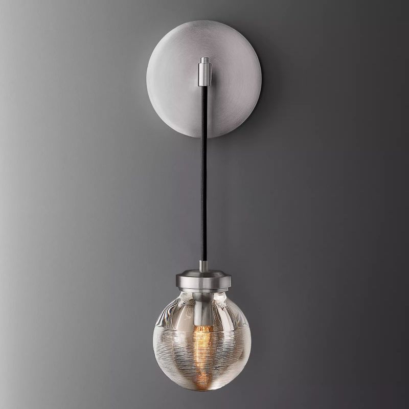 Popular Pearl Glass Ball Single-Head Wall Sconce(Cord)