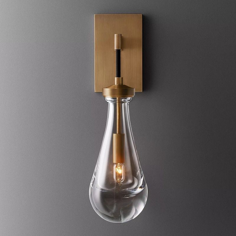 Raindrop Wall Sconce Cord 5''