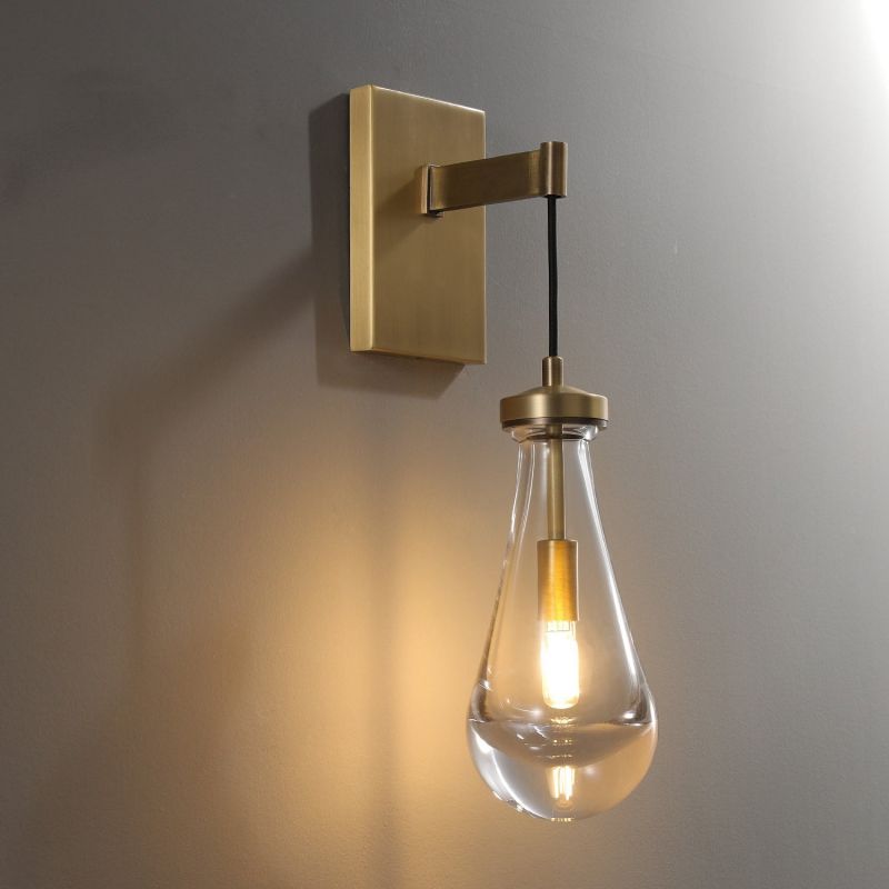 Raindrop Wall Sconce Cord 5''