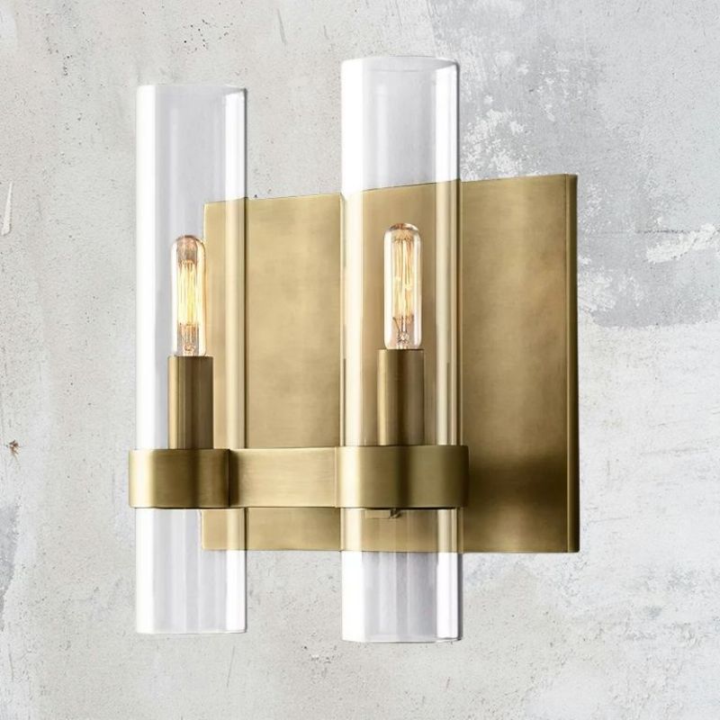 Rata Modern Fashion Glass Double Sconce