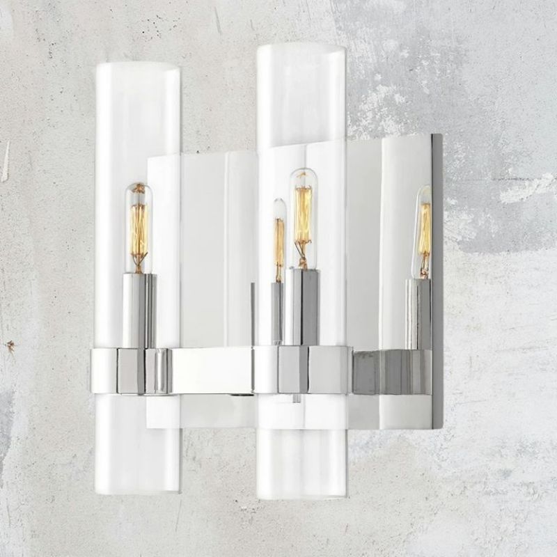 Rata Modern Fashion Glass Double Sconce