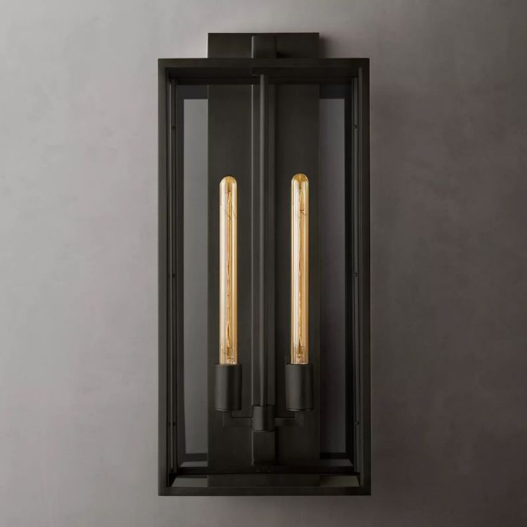 Randy Outdoor Vintage Wall Sconce 28"H