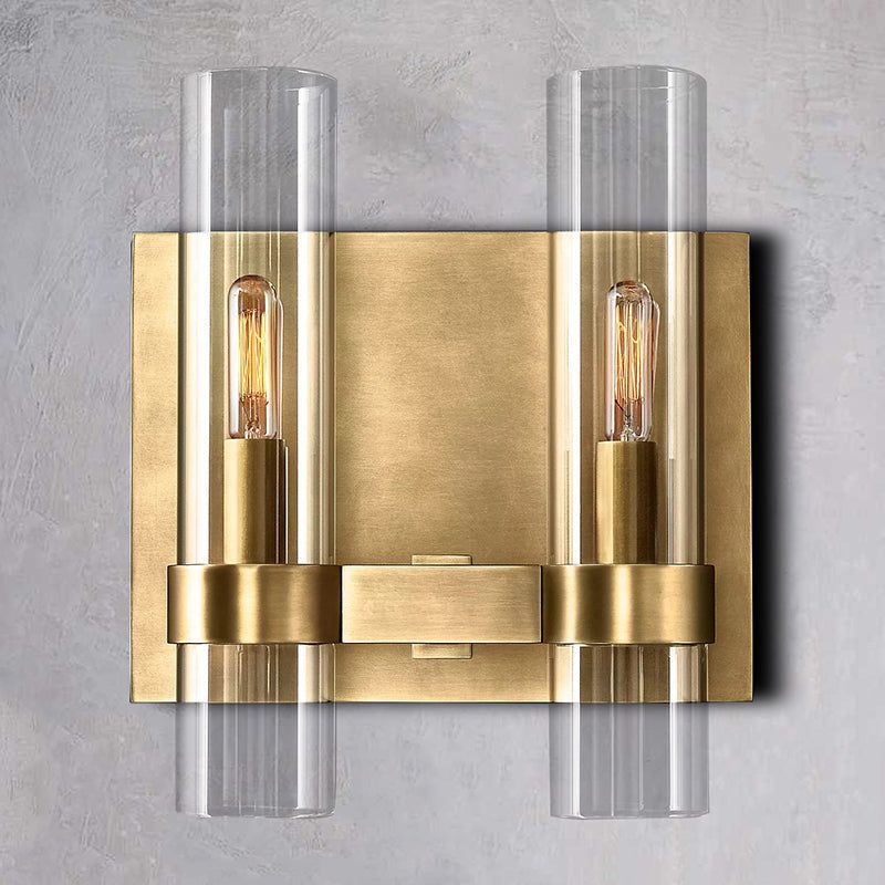 Rata Modern Fashion Glass Double Sconce