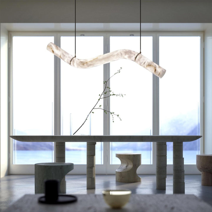 Simplicity Alabaster Pendant Lights