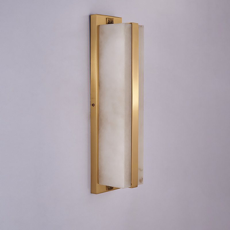 Salia Alabaster Wall Sconce