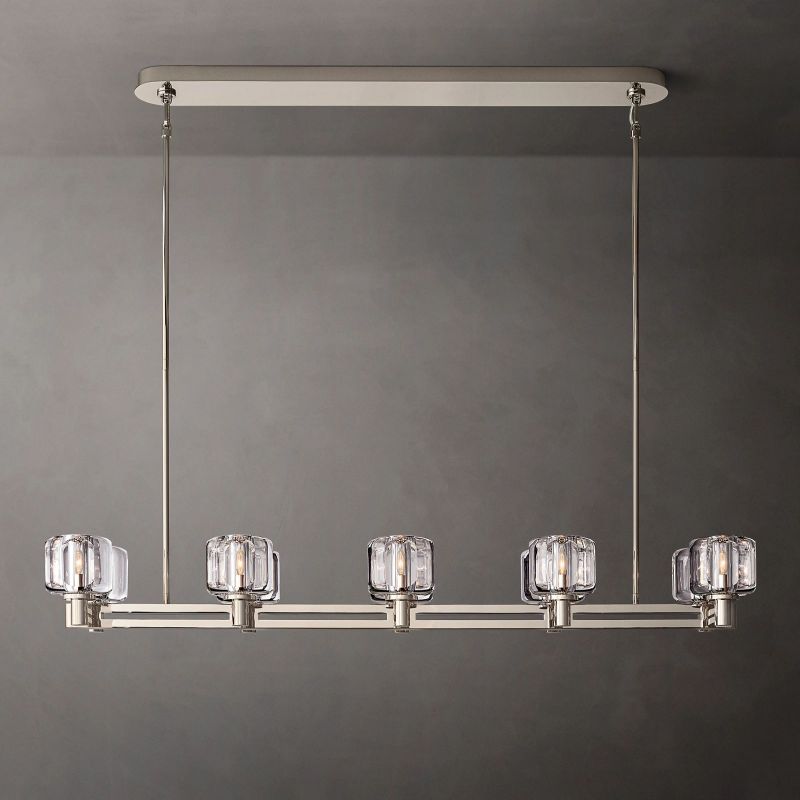 Gindy Crystal Linear Chandelier